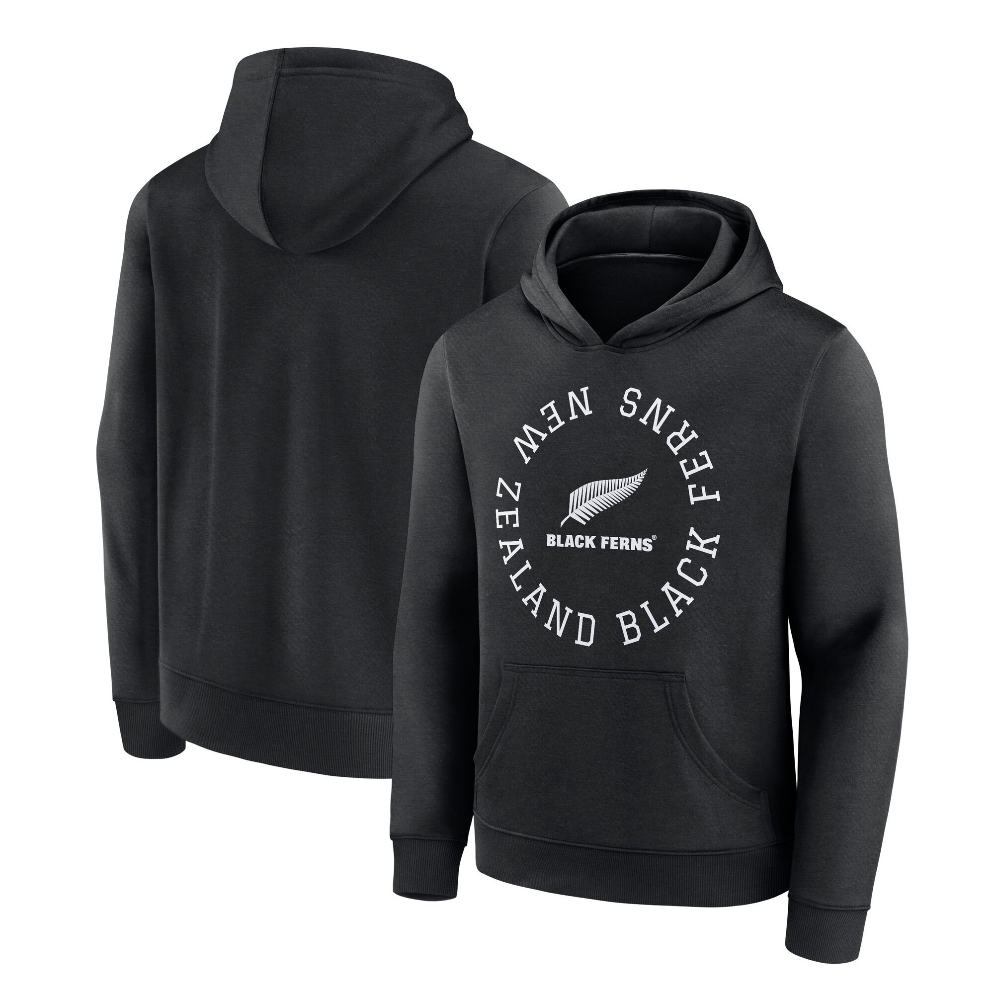 Felpa con cappuccio Black Ferns Loop Logo - Nero - Bambino