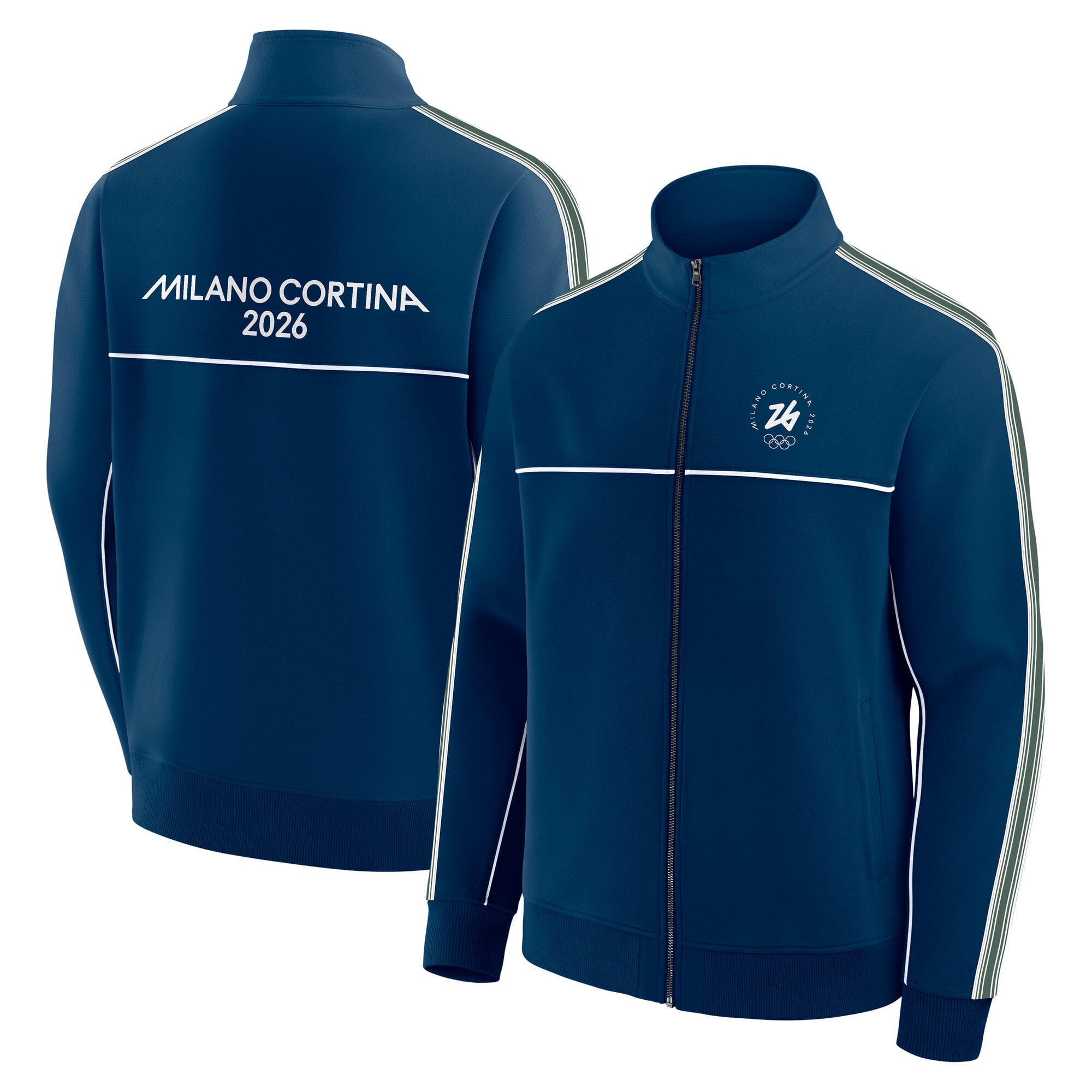 Milano Cortina Giacca da pista Heritage Olimpiadi 2026 - Blu