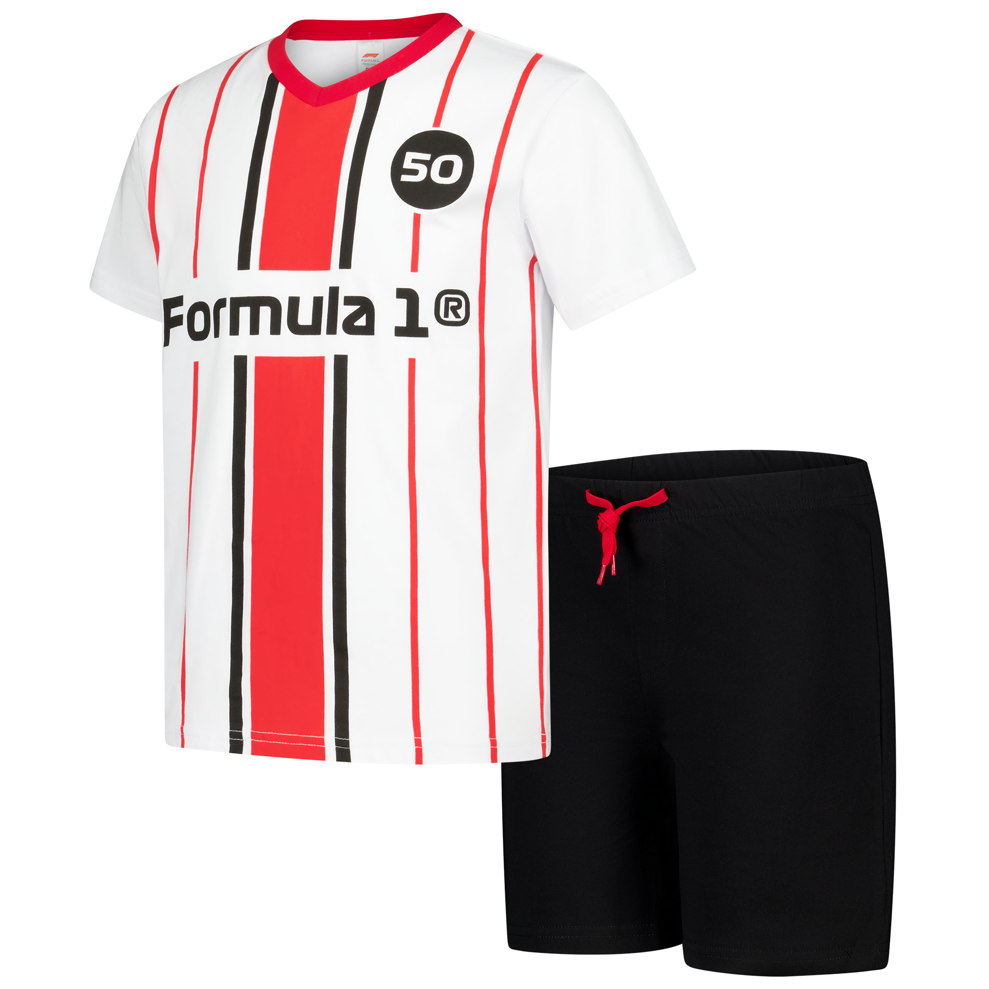 Formula 1 Retro Shorts Set - Boys