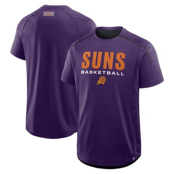 Men's Fanatics Purple Phoenix Suns Inbound Pass Play Practice T-Shirt