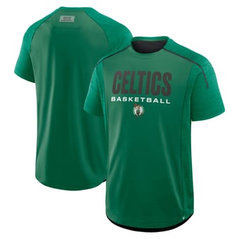 Men's Fanatics Kelly Green Boston Celtics Inbound Pass Play Practice T-Shirt