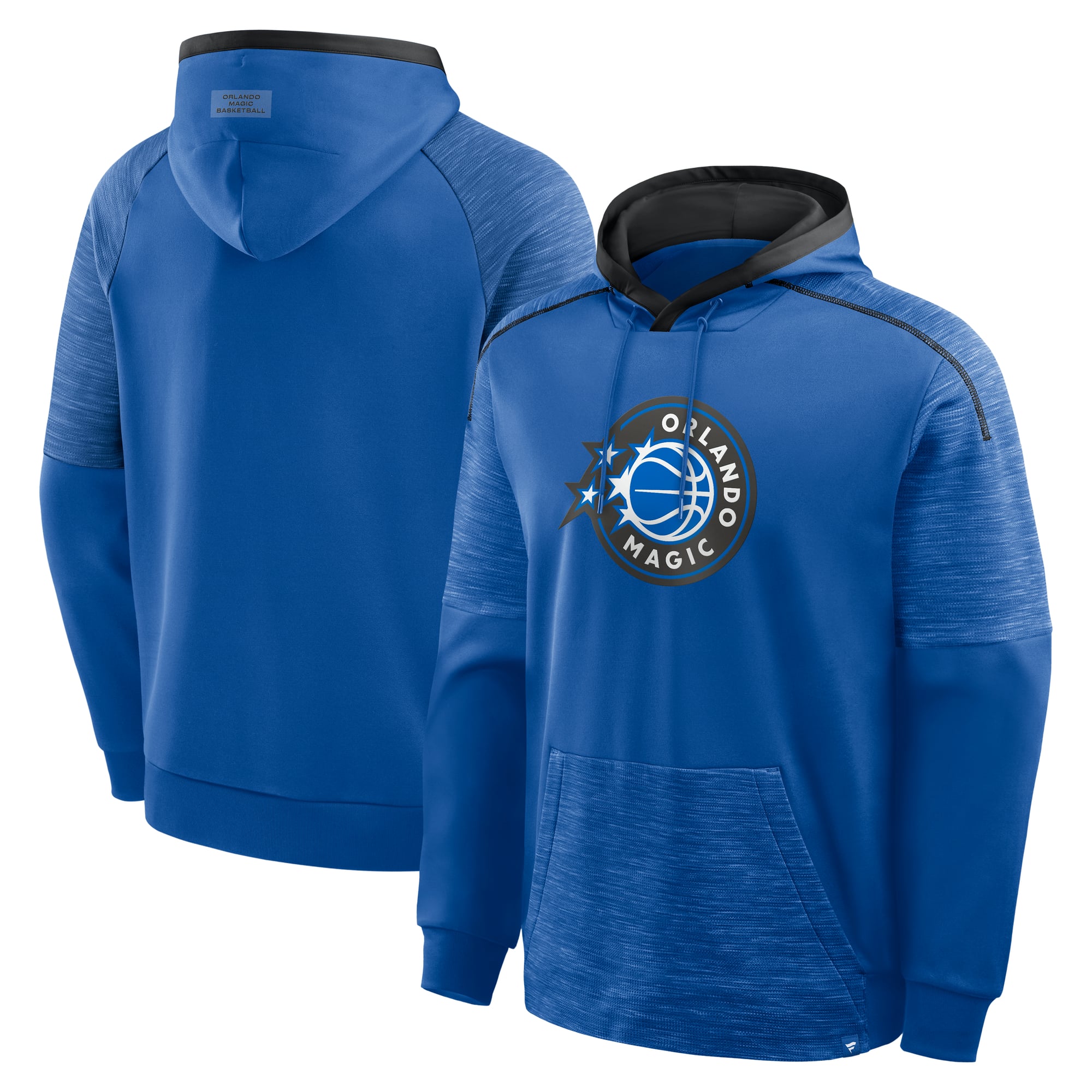 Fanatics Men's Blue Orlando Magic Pick Roll Defender Pullover Hoodie - Blue, Heather Royal