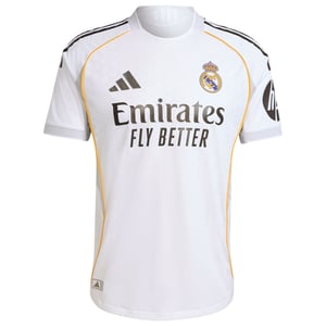 Maillot Domicile Authentique Real Madrid 2025/26, vue 4