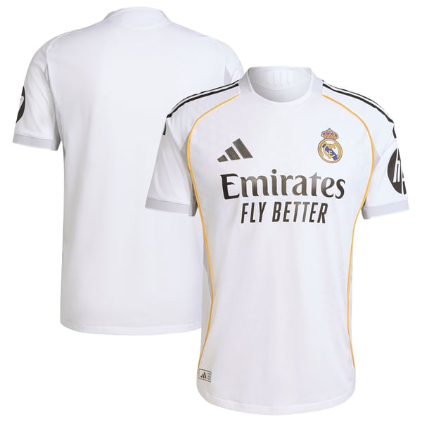 Maillot Domicile Authentique Real Madrid 2025/26