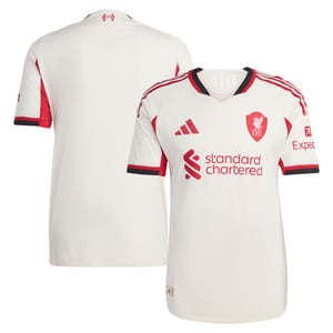 Maillot Extérieur Authentique Liverpool FC 2025/26, vue 2