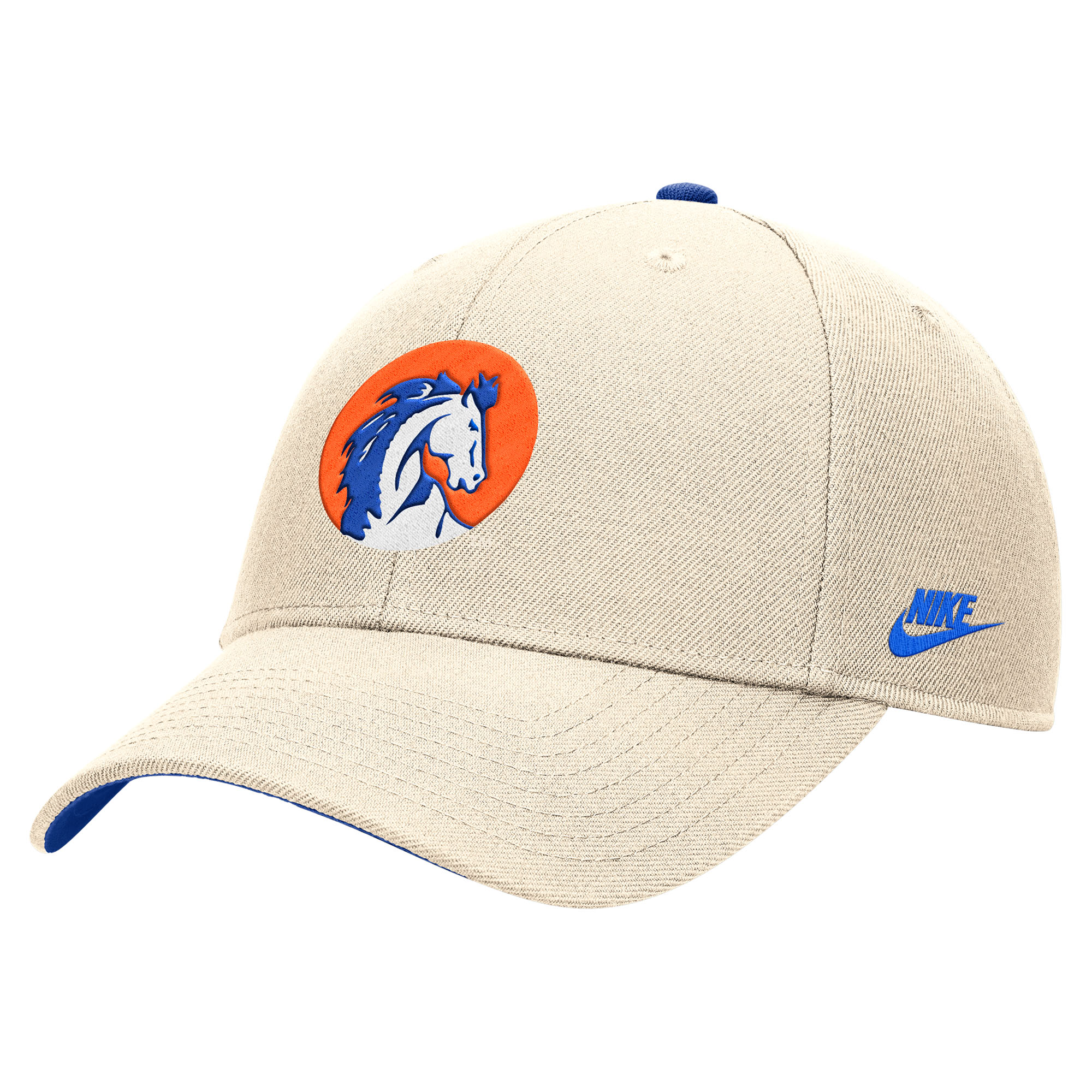 Men's Nike Natural Boise State Broncos Vintage Rise Adjustable Hat