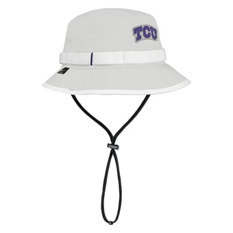 Men's Nike  Gray TCU Horned Frogs 2025 On-Field Boonie Performance Bucket Hat