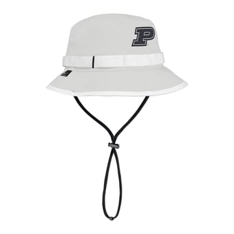 Men's Nike  Gray Purdue Boilermakers 2025 On-Field Boonie Performance Bucket Hat