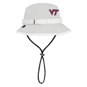 Men's Nike  Gray Virginia Tech Hokies 2025 On-Field Boonie Performance Bucket Hat