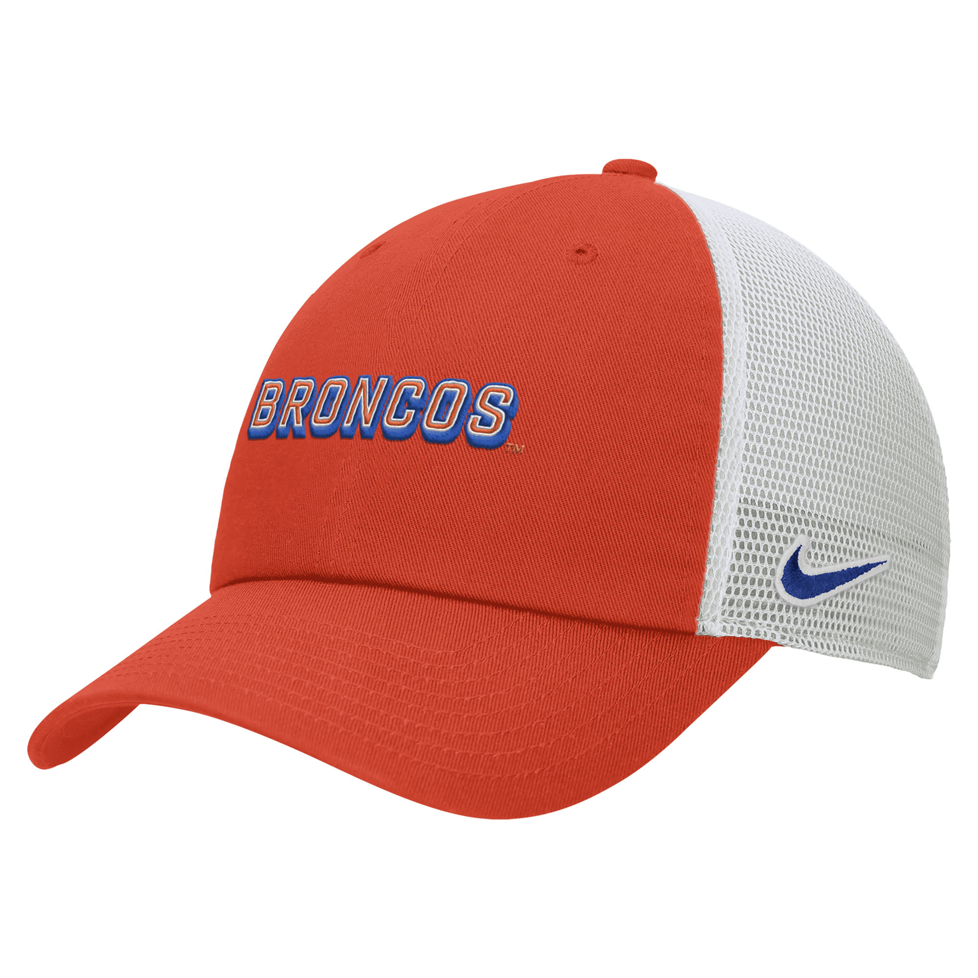 Men's Nike Orange Boise State Broncos On-Field Club Adjustable Trucker Hat