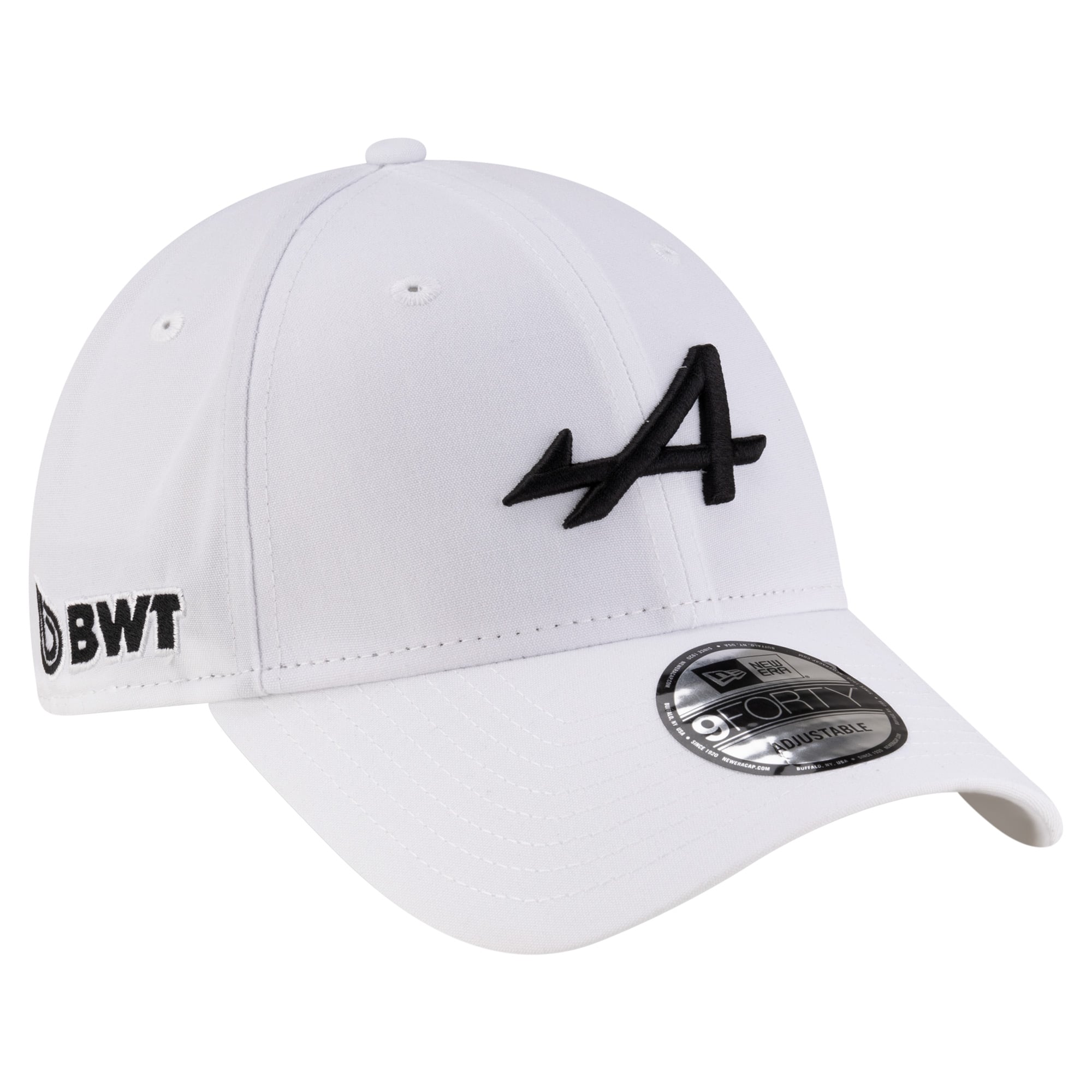 Men's New Era  White Alpine Essential 9FORTY Adjustable Hat