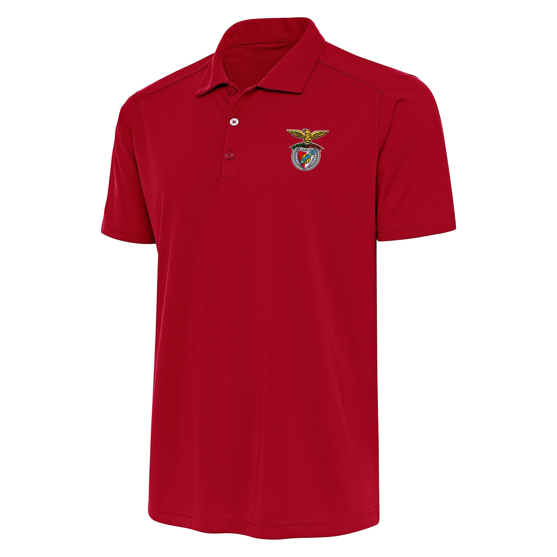 Men's Antigua  Red Benfica Statement Polo