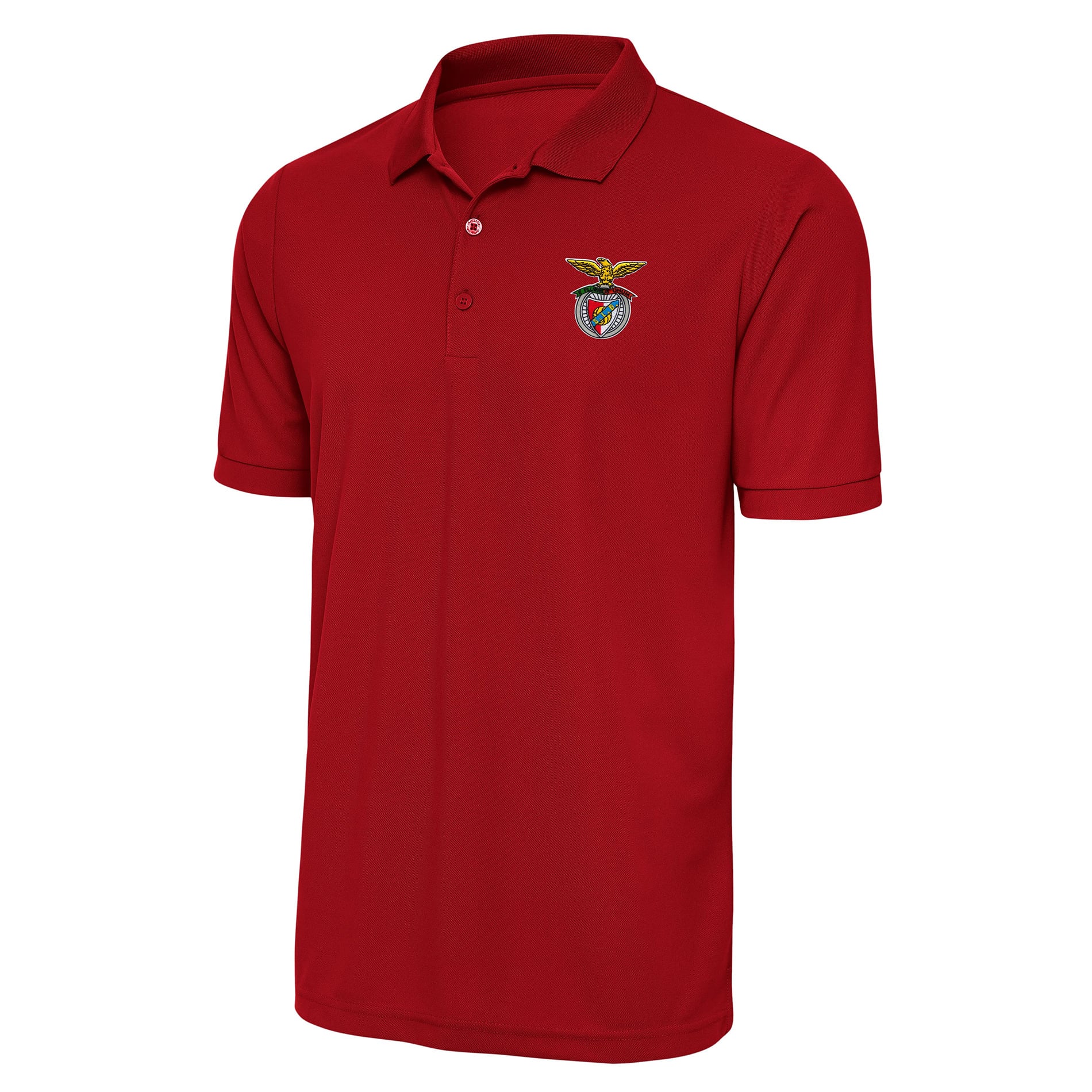 Men's Antigua  Red Benfica Derive Polo