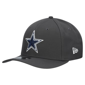 Men's New Era Graphite Dallas Cowboys Main 9SEVENTY Adjustable Hat