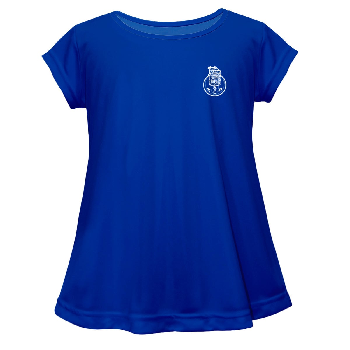 Girls Toddler Vive La Fete Blue FC Porto Color Badge A-Line Top