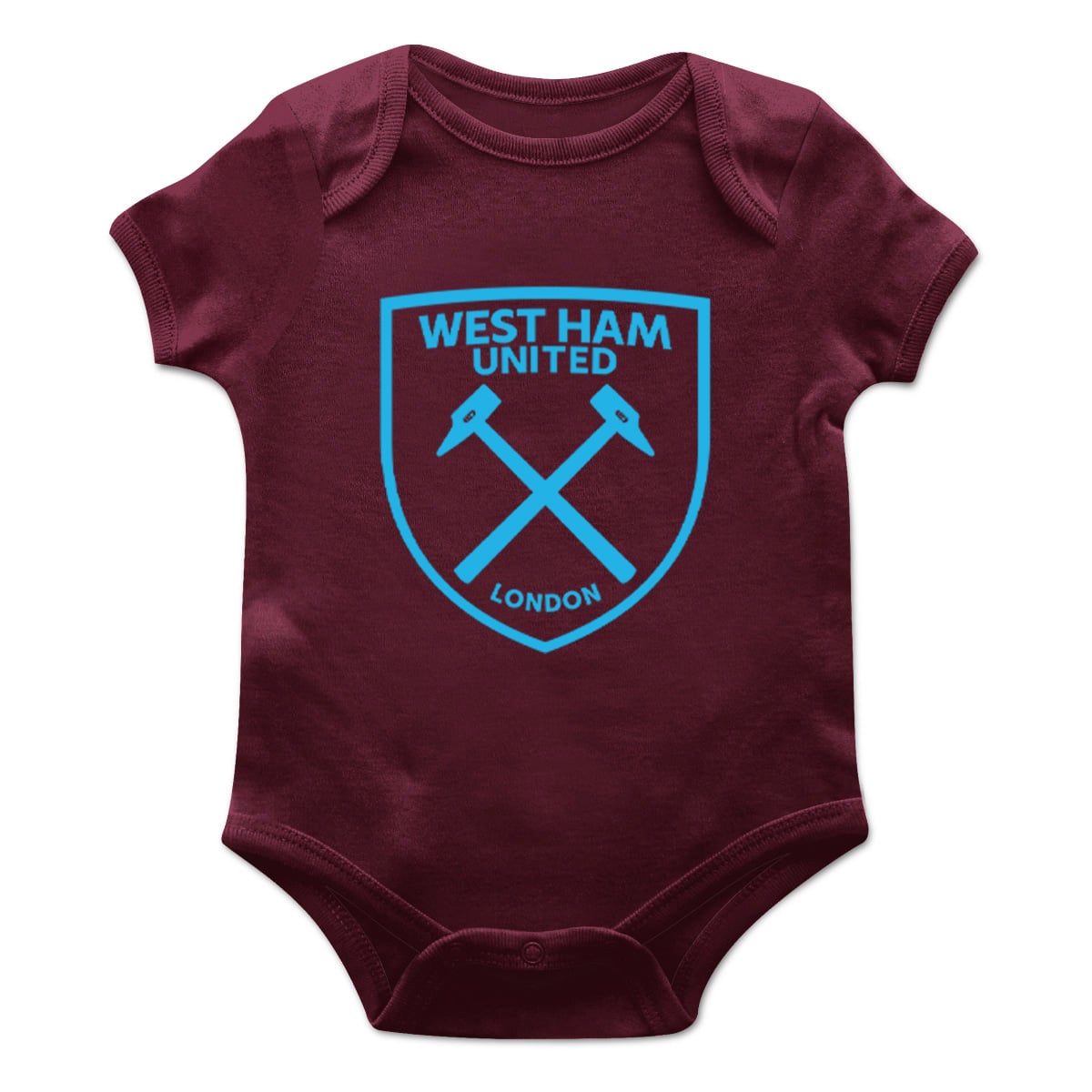 Infant Vive La Fete Claret West Ham United Color Badge Bodysuit