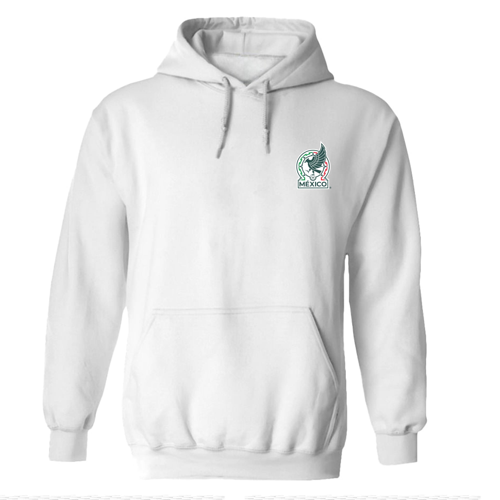 Women's Vive La Fete White Mexico National Team Color Badge Pullover Hoodie