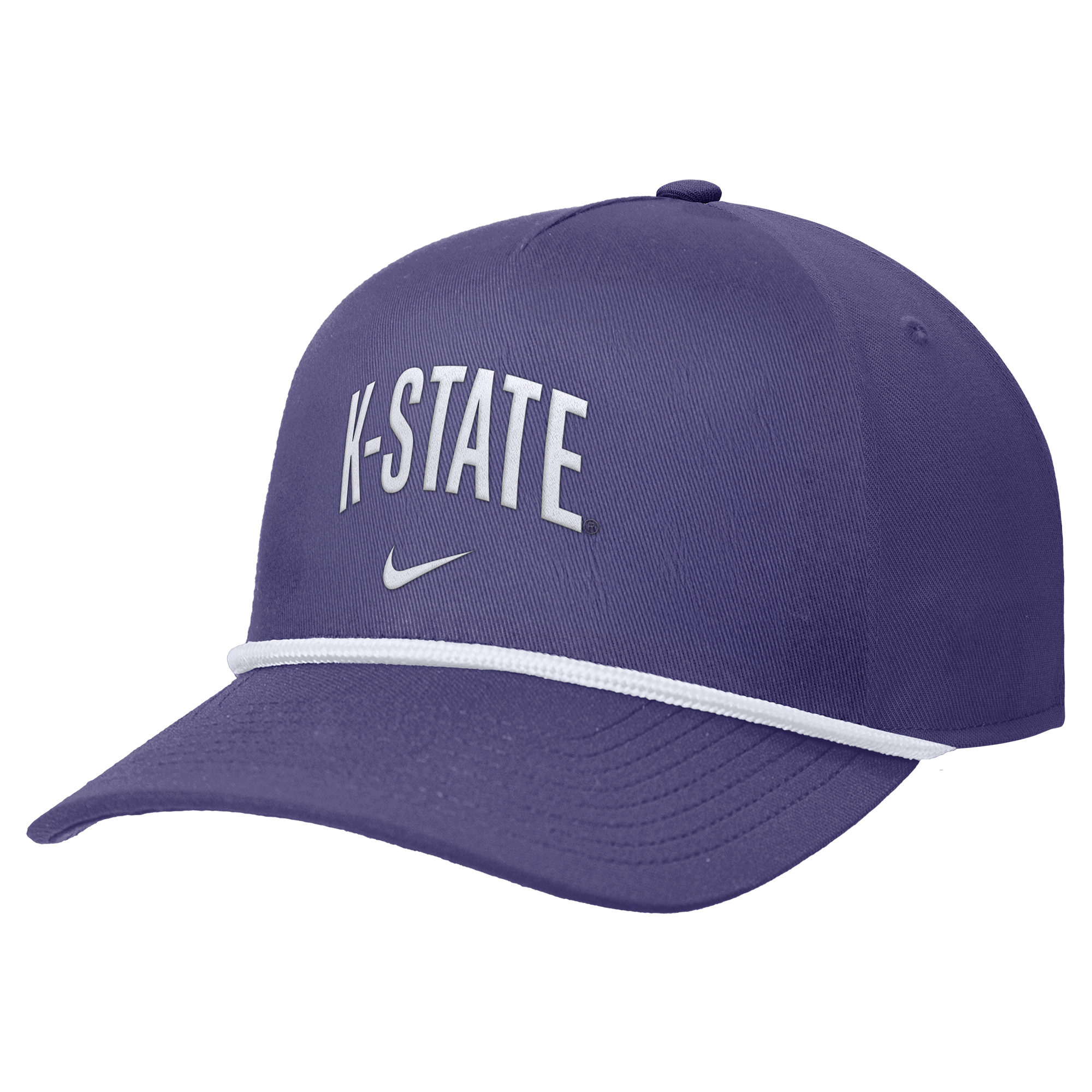 Men's Nike Purple Kansas State Wildcats Rise Adjustable Hat