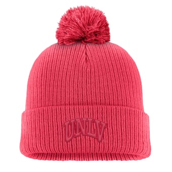 Men's Nike Scarlet UNLV Rebels Tonal Peak Cuffed Knit Hat with Pom