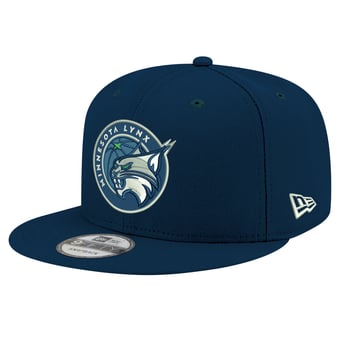 Unisex New Era Navy Minnesota Lynx Logo 9FIFTY Snapback Hat
