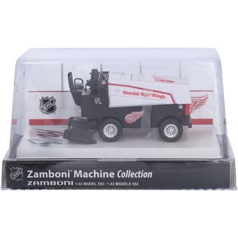 Alex DeBrincat Detroit Red Wings Autographed 1:43 Scale Die-Cast Zamboni