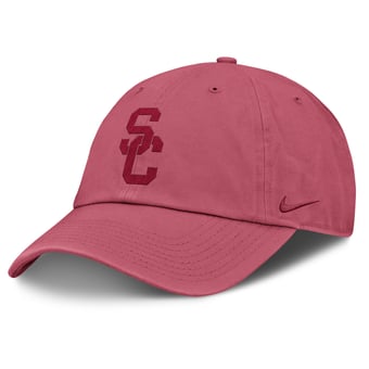 Men's Nike Pink USC Trojans Club Campus Adjustable Hat