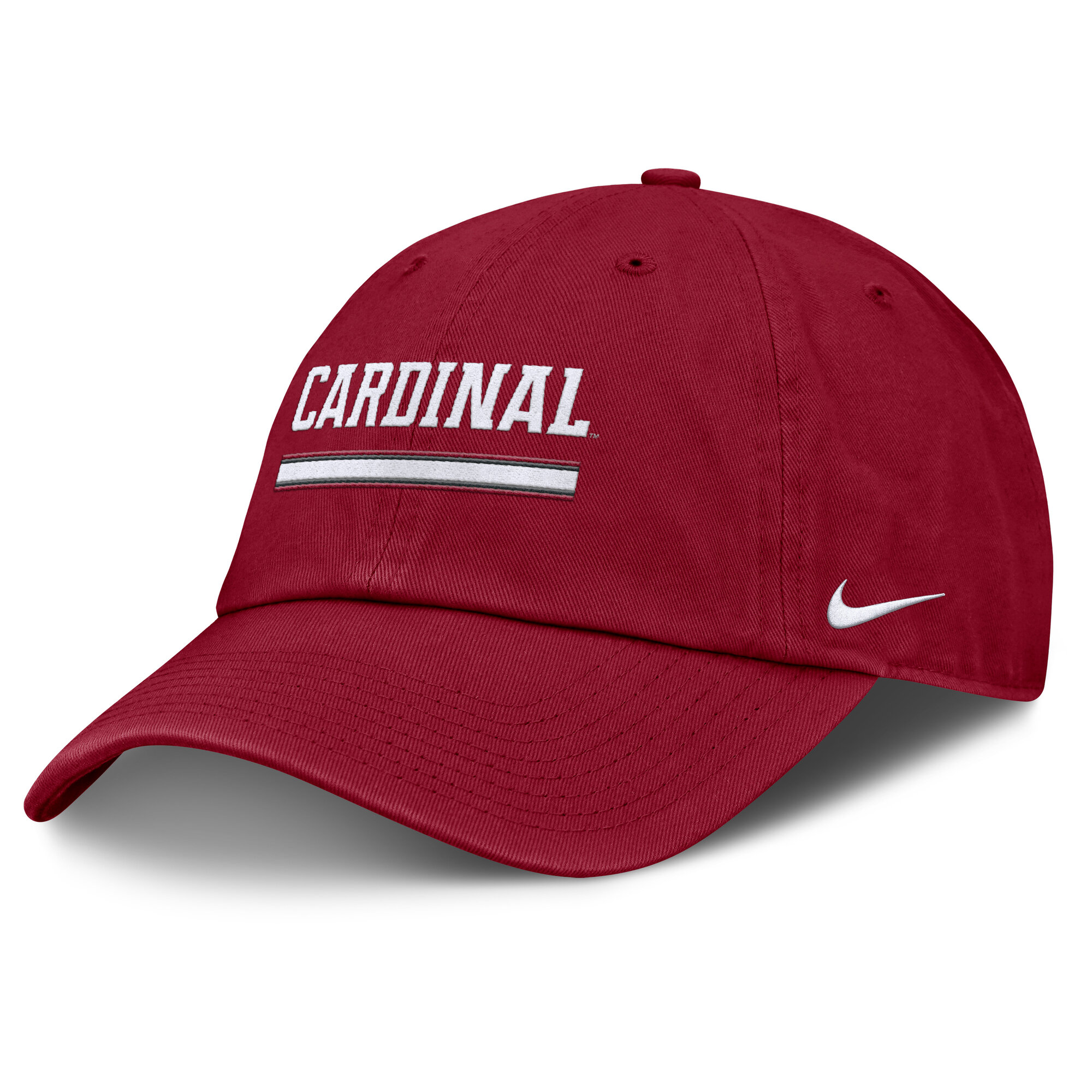 Men's Nike Cardinal Stanford Cardinal Club Campus Adjustable Hat