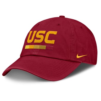 Men's Nike Cardinal USC Trojans Club Campus Adjustable Hat