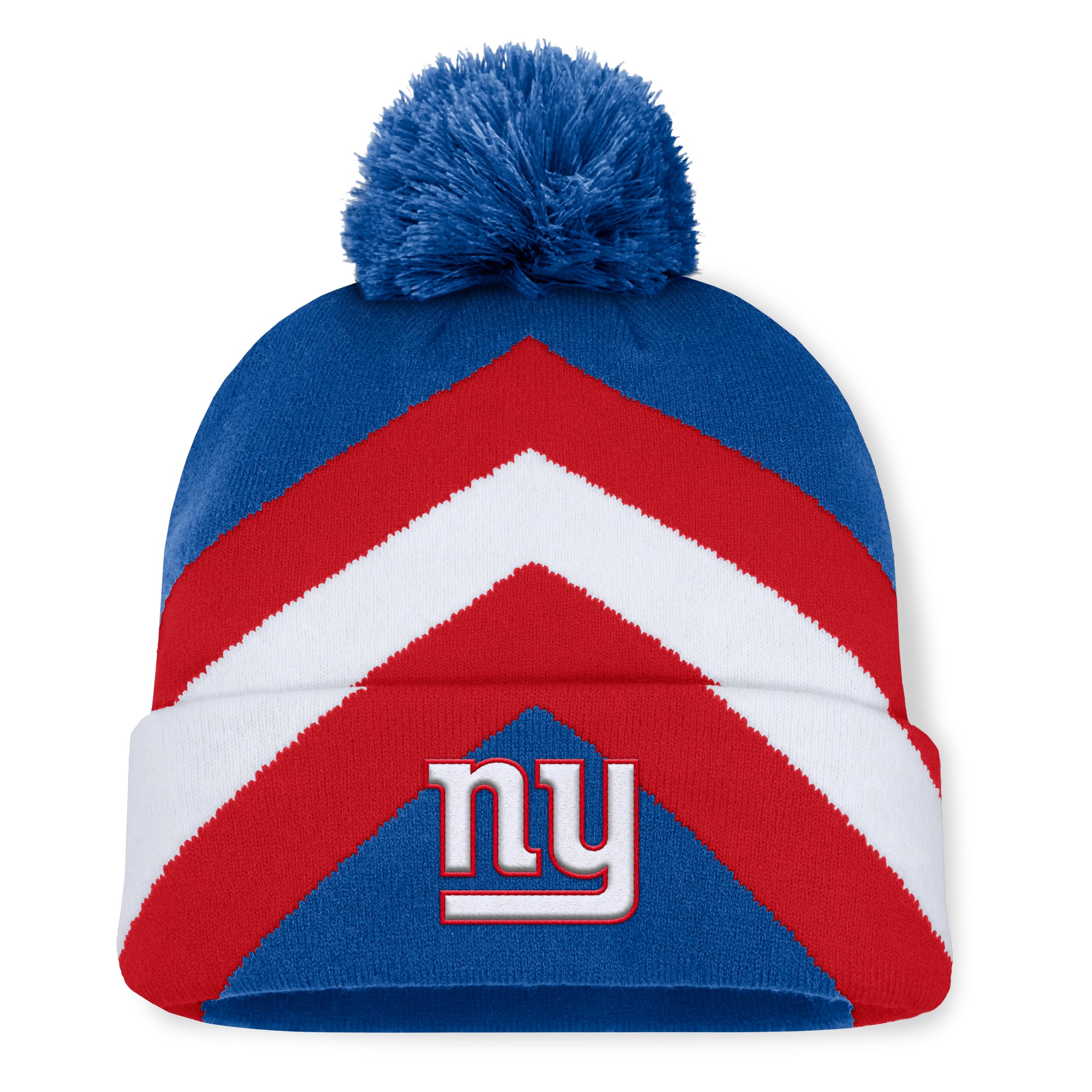 Women’s Fanatics Royal New York Giants Cornerback Cuffed Knit Hat with Pom Women’s Fanatics Royal New York Giants Cornerback Cuffed Knit Hat with Pom