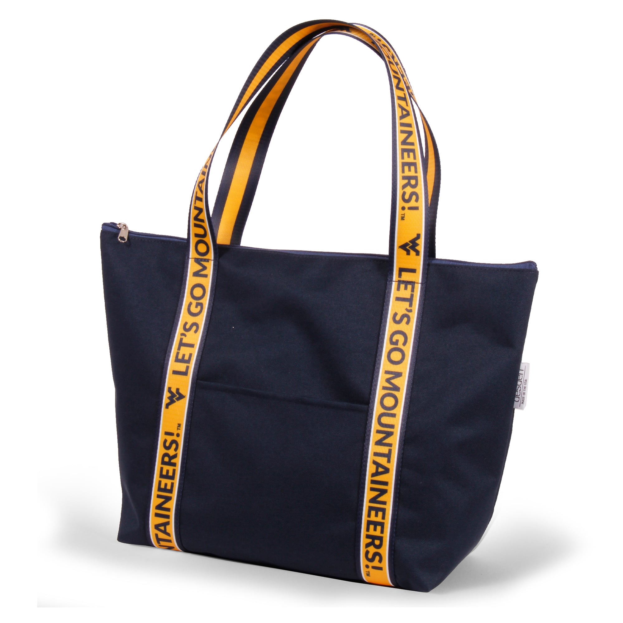 West Virginia Mountaineers The Sophie Tote with Logoed Straps