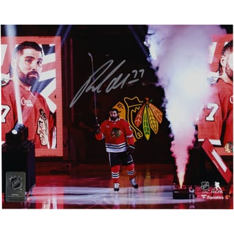 Pat Maroon Chicago Blackhawks Autographed 8" x 10" Pregame Intro Photograph