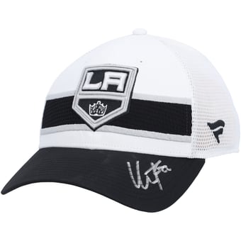 Kevin Fiala Los Angeles Kings Autographed White Fanatics Draft Cap