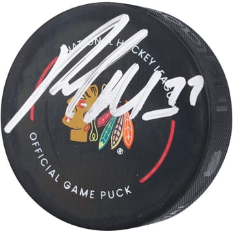 Pat Maroon Chicago Blackhawks Autographed Official Game Puck