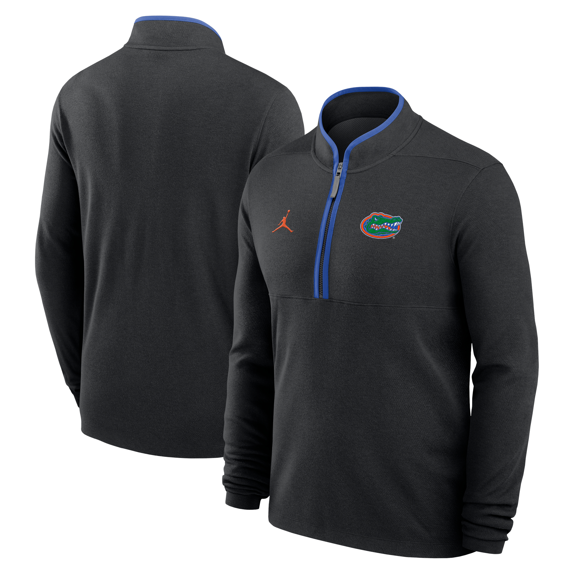 Men’s Jordan Brand Black Florida Gators Courtside Victory Dri-FIT Half-Zip Pullover
