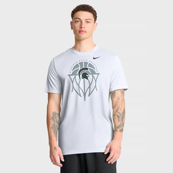 Men's Nike Michigan State Spartans Basketball Icon Legend Dri-FIT T-Shirt