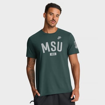 Men's Nike Green Michigan State Spartans Legacy Arch T-Shirt