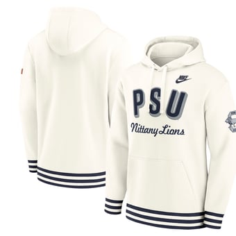 Men's Nike Cream Penn State Nittany Lions Legacy Retro Pullover Hoodie