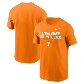 Men's Nike Tennessee Orange Tennessee Volunteers 2025 Courtside Basketball Performance T-Shirt