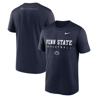 Men's Nike Navy Penn State Nittany Lions 2025 Courtside Basketball Legend Dri-FIT T-Shirt