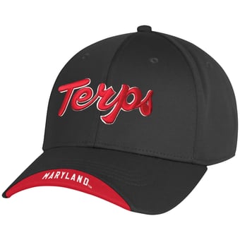 Men's Under Armour Maryland Terrapins Sideline Blitzing Accent Iso-Chill Flex Hat