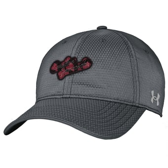 Men's Under Armour  Graphite South Carolina Gamecocks College Essentials Zone Adjustable Hat