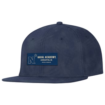 Men's Under Armour Navy Navy Midshipmen Freedom Collection ArmourFuse Snapback Hat