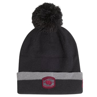 Men's Under Armour Charcoal South Carolina Gamecocks Freedom Collection Cuffed Knit Hat with Pom