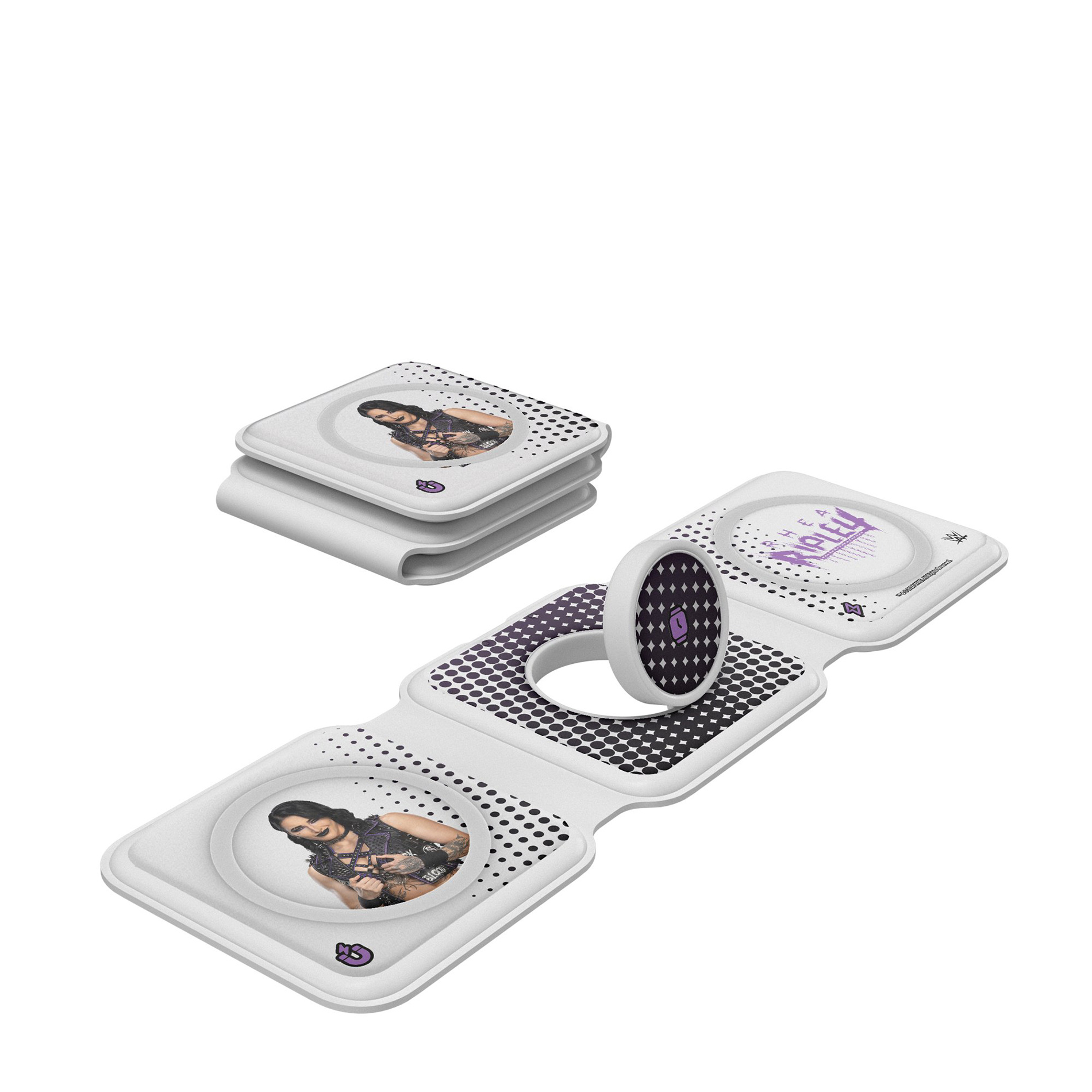 Keyscaper Rhea Ripley 3-in-1 Foldable Charger Keyscaper Rhea Ripley 3-in-1 Foldable Charger