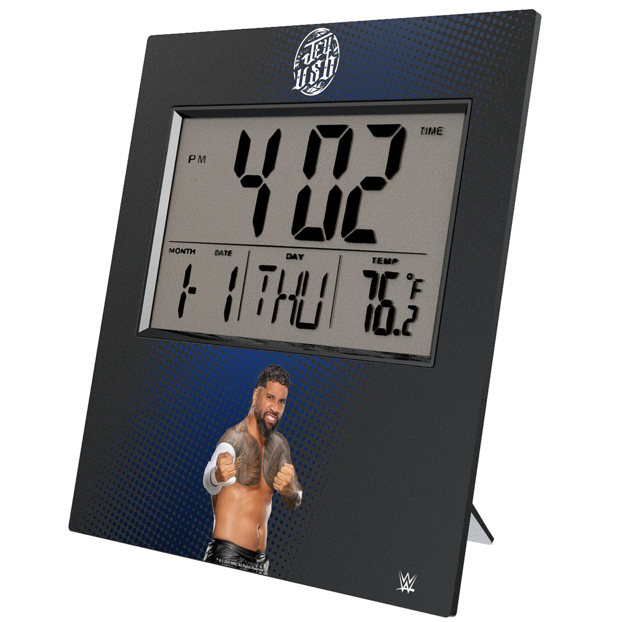 Keyscaper Jey Uso Digital Desk & Wall Clock Keyscaper Jey Uso Digital Desk & Wall Clock