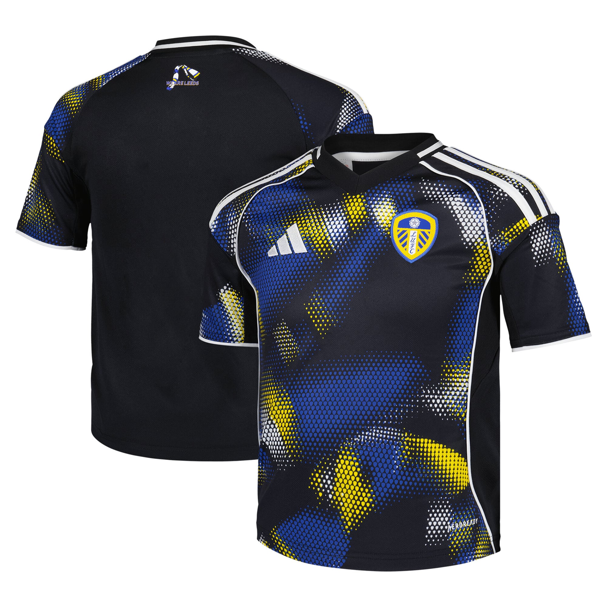 Leeds United adidas Third Shirt 2025-26 - Kids