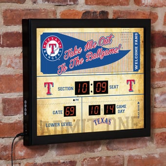 Texas Rangers Watches and Clocks