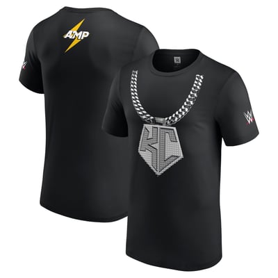 Men's Kai Cenat Black Royal Rumble 2025 Chain T-Shirt