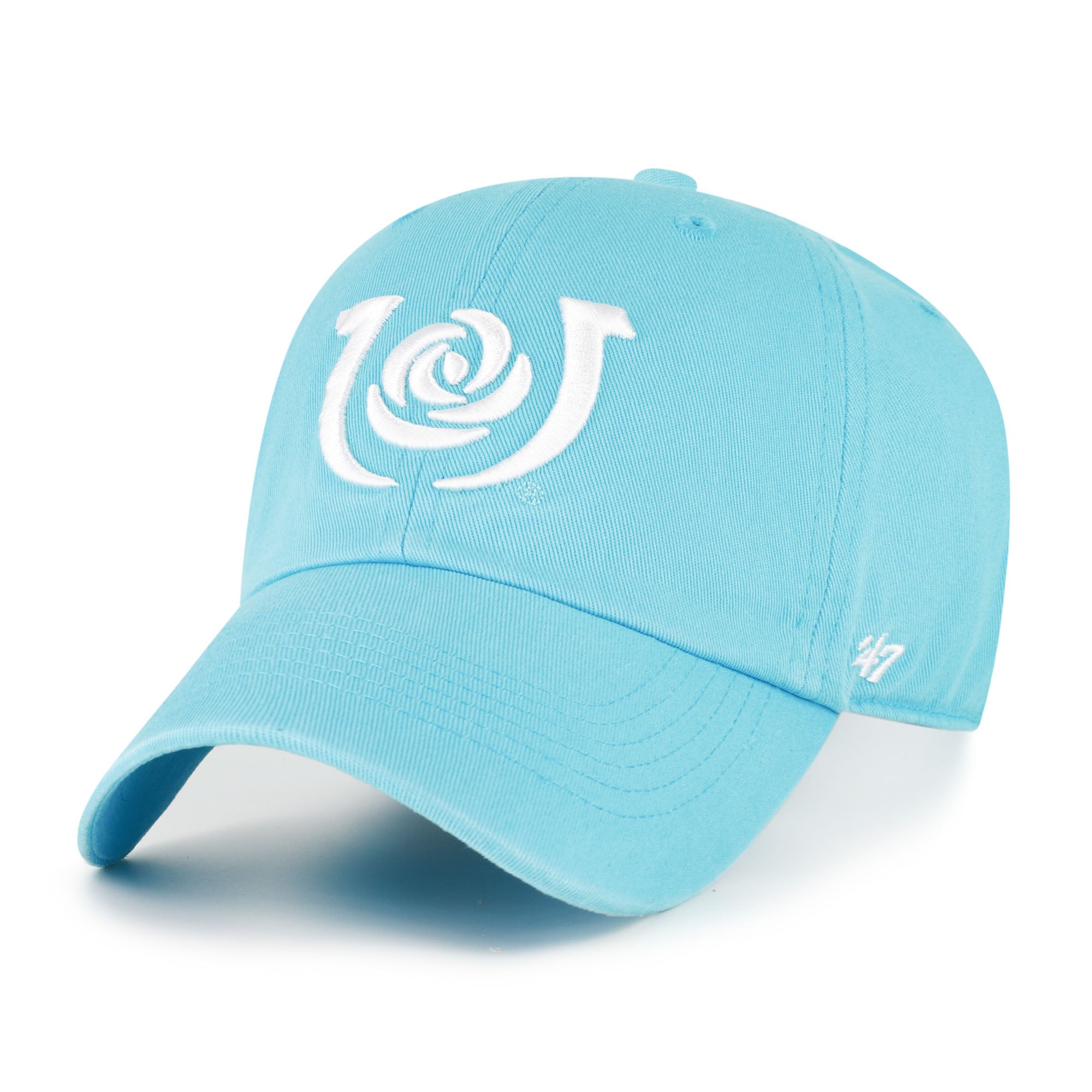 Men's '47  Aqua Kentucky Derby Brightside Clean Up Adjustable Hat
