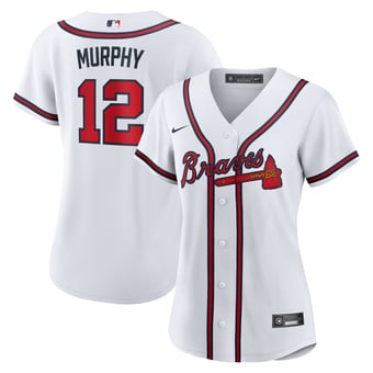 Women's Nike Sean Murphy White Atlanta Braves Home Replica Jersey